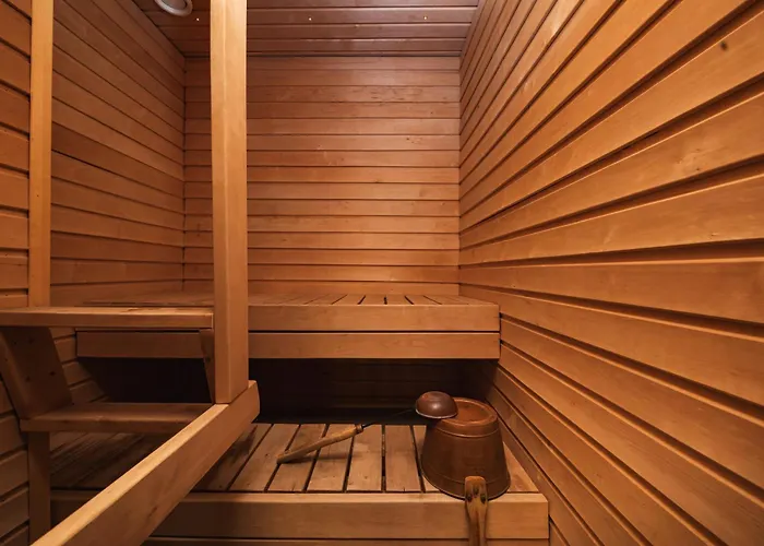 Cozy With Sauna In The Middle Of Διαμέρισμα *